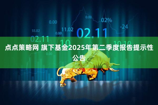 点点策略网 旗下基金2025年第二季度报告提示性公告