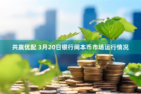 共赢优配 3月20日银行间本币市场运行情况