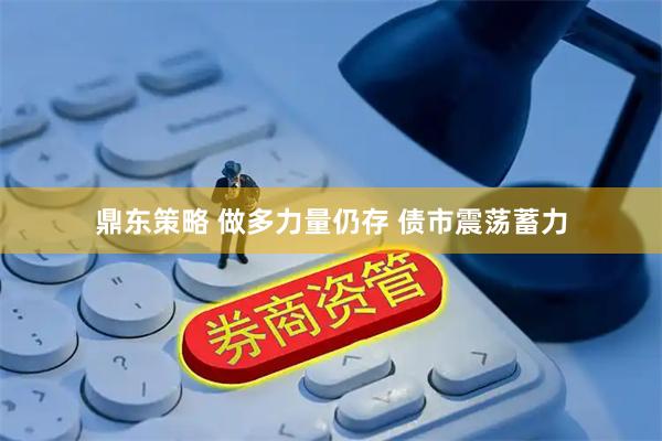鼎东策略 做多力量仍存 债市震荡蓄力